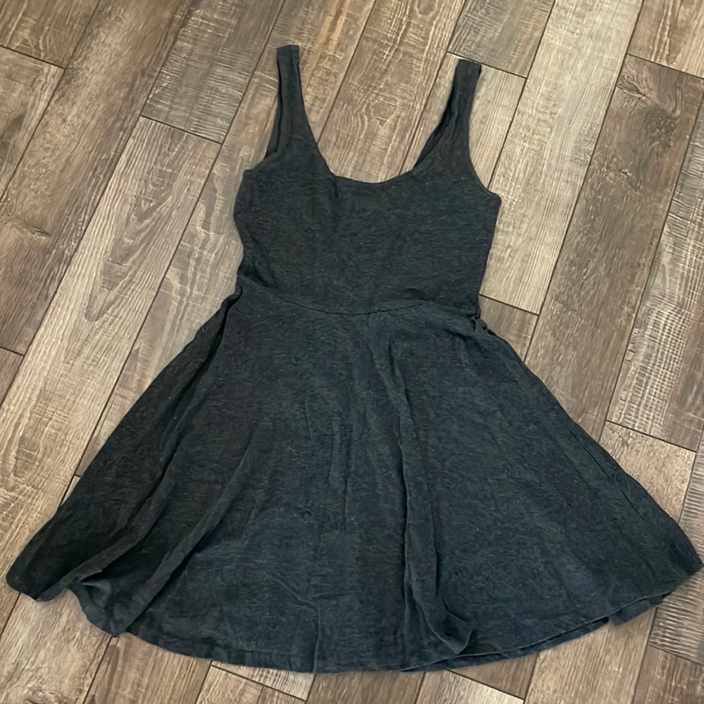 Sparkle & Fade Gray Casual Sundress
